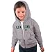 Oakland Athletics Toddler Zip Hood by Soft as a Grape - Heather Grey 5/6 Toddler