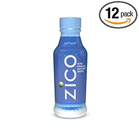 ZICO Pure Premium Coconut Water, Natural, 14-Ounce Bottles (Pack of 12)