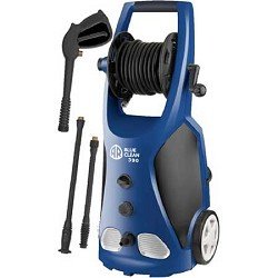 AR North America AR390 1,800 PSI 1.6 GPM 14 Amp Electric Pressure Washer With Hose Reel