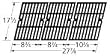 Cast Iron Cooking Grid for Broil King, Coleman, Fiesta, Charbroil, Kenmore, Thermos, Uniflame, Brinkmann and Charmglow Grills