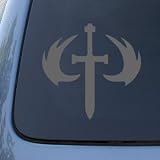 HALO EMBLEM - Vinyl Decal Sticker #A1450 | Vinyl Color: Silver