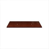 22.44 x 49.63 Wood Counter Top Finish: Dark Cherry