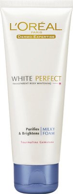 L 'Oreal Paris White Perfect Purifying & Brightening Milky Foam Face Wash(100 Ml)