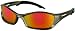 Crews Champagne/fire Mirror Pro Series Tribal Glasses