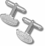 Sterling Silver U OF FLORIDA SM GATOR CUFF LINK