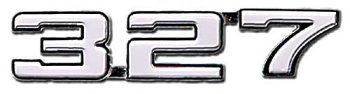 Emblem, Fender 327, Camaro...'69