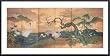 Art Poster Metal Framed Print - Cranes Along a River - Artist: unknown- Poster Size: 21 X 42