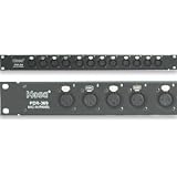 Hosa PDR369 12 Point Balanced XLR Patch Bay