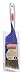 Shur-Line 57006 Rubbermaid 2-Inch Polyester Angle Brush, Assorted colors