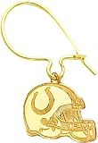 14K Gold NFL Indianapolis Colts Helmet Earrings Jewelry