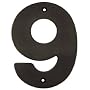 Brainerd #51152 5" #9 Bronze House Number