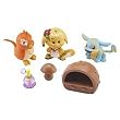 Neopets series 2 PVC Figure Set Island Kacheek, Orange Pteri and Bluga