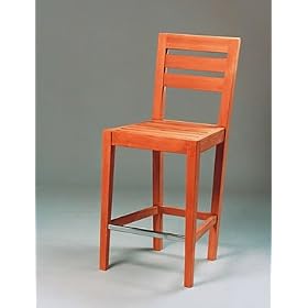 CHB027 Bar Chair - Horizontal Slats by Anderson Teak
