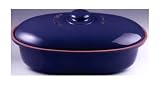 ROeMERTOPF  81001 Brottopf oval, blau glasiert