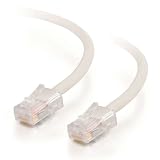 C2G / Cables to Go 27097 Cat5E Non-Booted Patch Cable, White (35 Feet/10.66 Meters)
