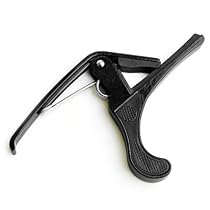 Guitar Capo Clamp For Electric And Acoustic Guitar Black