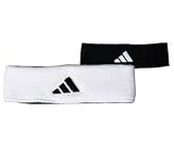 adidas Interval Reversible Headband- white/black