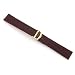 Brown Genuine Crocodile Strap 18mm