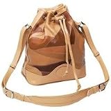 Embassy Italian Stone Design Brown Patchwork Genuine Leather Bag