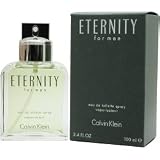 New - ETERNITY by Calvin Klein EDT SPRAY 3.4 OZ - 121737