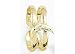 Signature Dolphin Double Band 18KT GOLD OVER STERLING