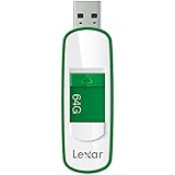 Lexar JumpDrive S75 64GB USB 3.0 Flash Drive - LJDS75-64GABNL (Green)