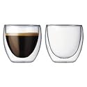 Bodum Pavina 2-Ounce Double-Wall Thermo Glasses (Espresso/Shot), Set of 2