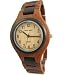 Tense Round Two-Tone Solid Wood Watch G7509SD Hypoallergenic