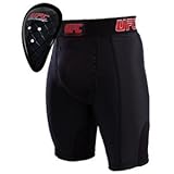 UPC 014215399842 product image for UFC Compression Shorts With Cup Small | upcitemdb.com