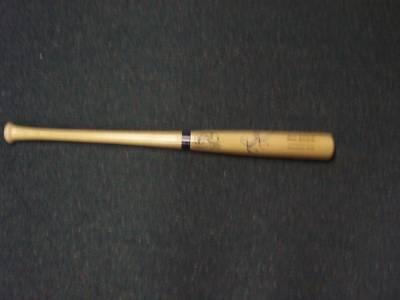 Andruw Jones Signed Bat - F s Yankees - Autographed MLB Bats