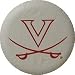 Virginia University Cavaliers white tire cover, Size A