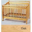 Dela Convertible Crib by Angel Line Finish: Oak