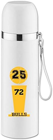 Custom Portable Stainless Steel Tumbler Steve 72# Kerr Wins Vacuum Cup For Hiking Camping White 14.5oz/350ml