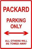 PACKARD PARKING sign street car classic