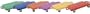 Champion Sports 12-Inch Multi-Colored Heavy Duty Plastic Scooter Boards with Handles (Set of 6)