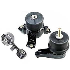02 03 04 05 06 TOYOTA CAMRY Engine Motor Mount 3 PCS 2002 2003 2004 2005 2006