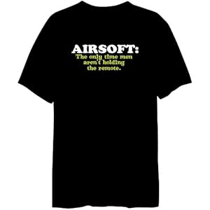 Airsoft Remote Sport Herren T-Shirt (Schwarz, Größen X-Small - XXX-Large) Airsoft Remote Sport Herren T-Shirt (Schwarz, Größen X-Small - XXX-Large)