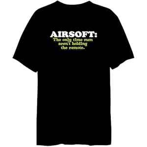 Airsoft Remote Sport Herren T-Shirt (Schwarz, Größen X-Small - XXX-Large)