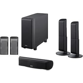 Sony SA-VS150H 5.1/7.1-Channel Speaker Package (Black)