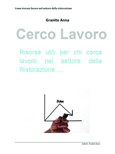Cerco Lavoro (Italian Edition)