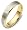 Traditional Style 5mm 18 Karat Gold Two-Tone Comfort Fit Wedding Band Ring - 6.25