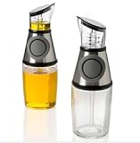 Press & Measure Oil & Vinegar Bottle Dispenser
