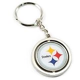 Pittsburgh Steelers - NFL Spinning Logo Keychain