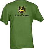 John Deere Short Sleeved Logo T Shirt Kelly Green Large