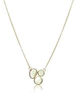 Silver Luxe Gargantilla Trio, Green