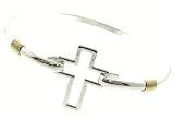 Bracelet of Faith Cross Bangle Bracelet