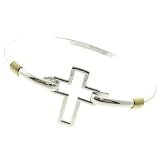 Bracelet of Faith Cross Bangle Bracelet
