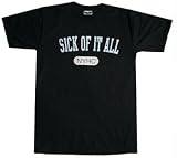 SICK OF IT ALL - Varsity - Black T-shirt - NYHC
