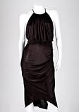 Chocolate Drape Long Dress: Chocolate Dress