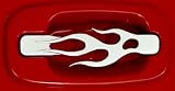 Grippin Billet Custom Door HandlesBlack AnodizedBillet Door HandlesCadillacEscalade ESV2002 to 20063D Flames (Pair)